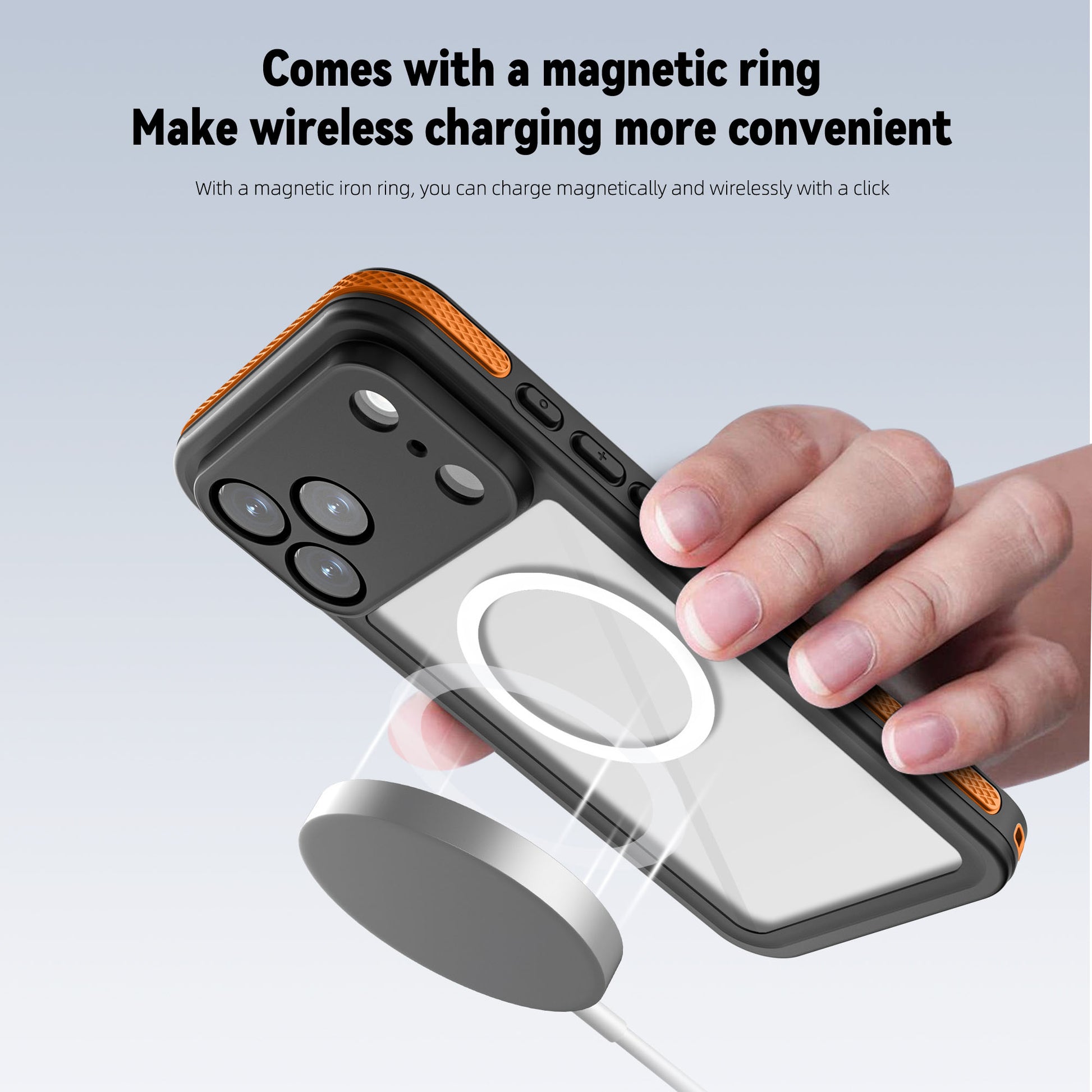 Ultramarine Technology MagSafe IP68 Waterproof Phone Case MIL-STD Military-Grade Drop Tested - iPhone 17 Pro Max