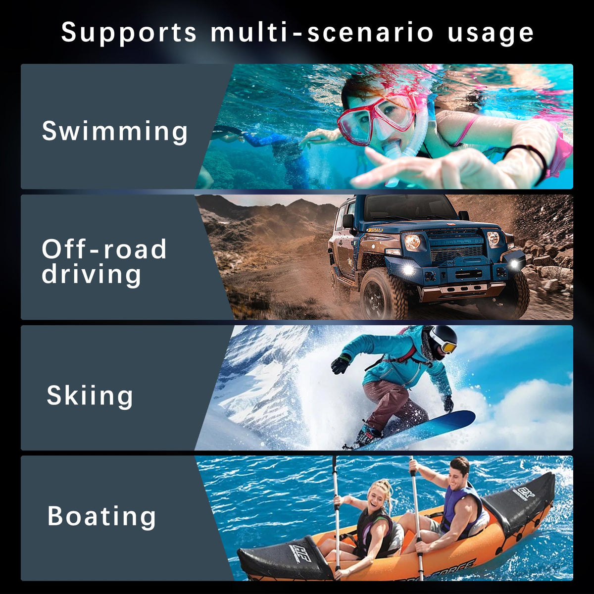 Ultramarine Technology with MagSafe Waterproof Phone Case | 360 Full Body Protection Case