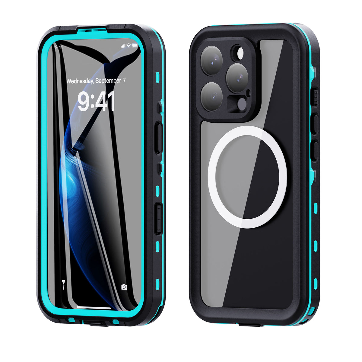Ultramarine Technology with MagSafe Waterproof Phone Case | 360 Full Body Protection Case