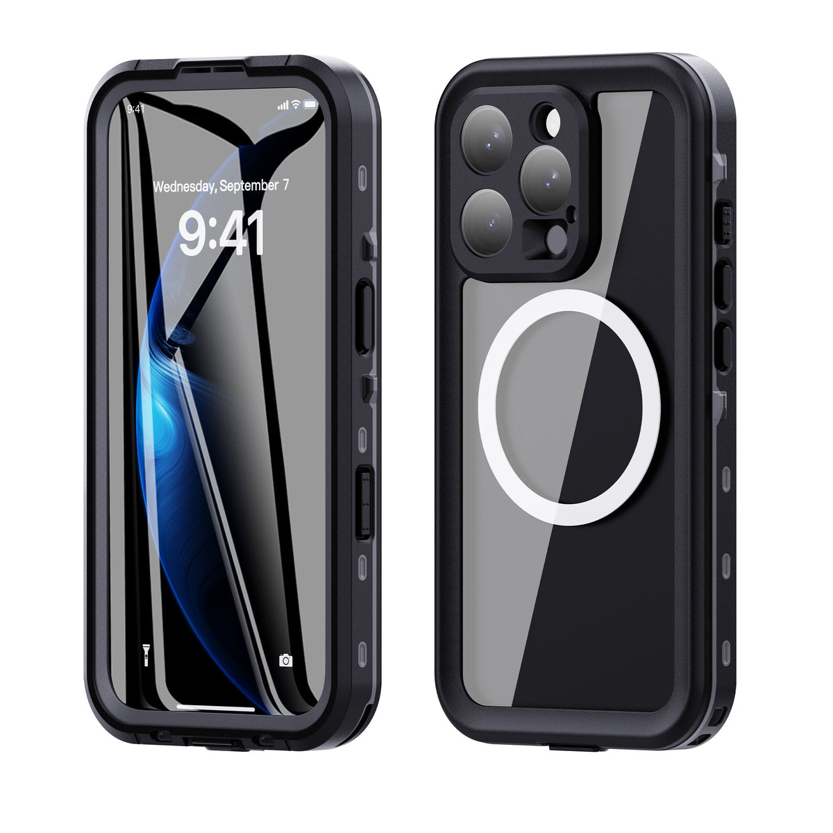 Ultramarine Technology with MagSafe Waterproof Phone Case | 360 Full Body Protection Case