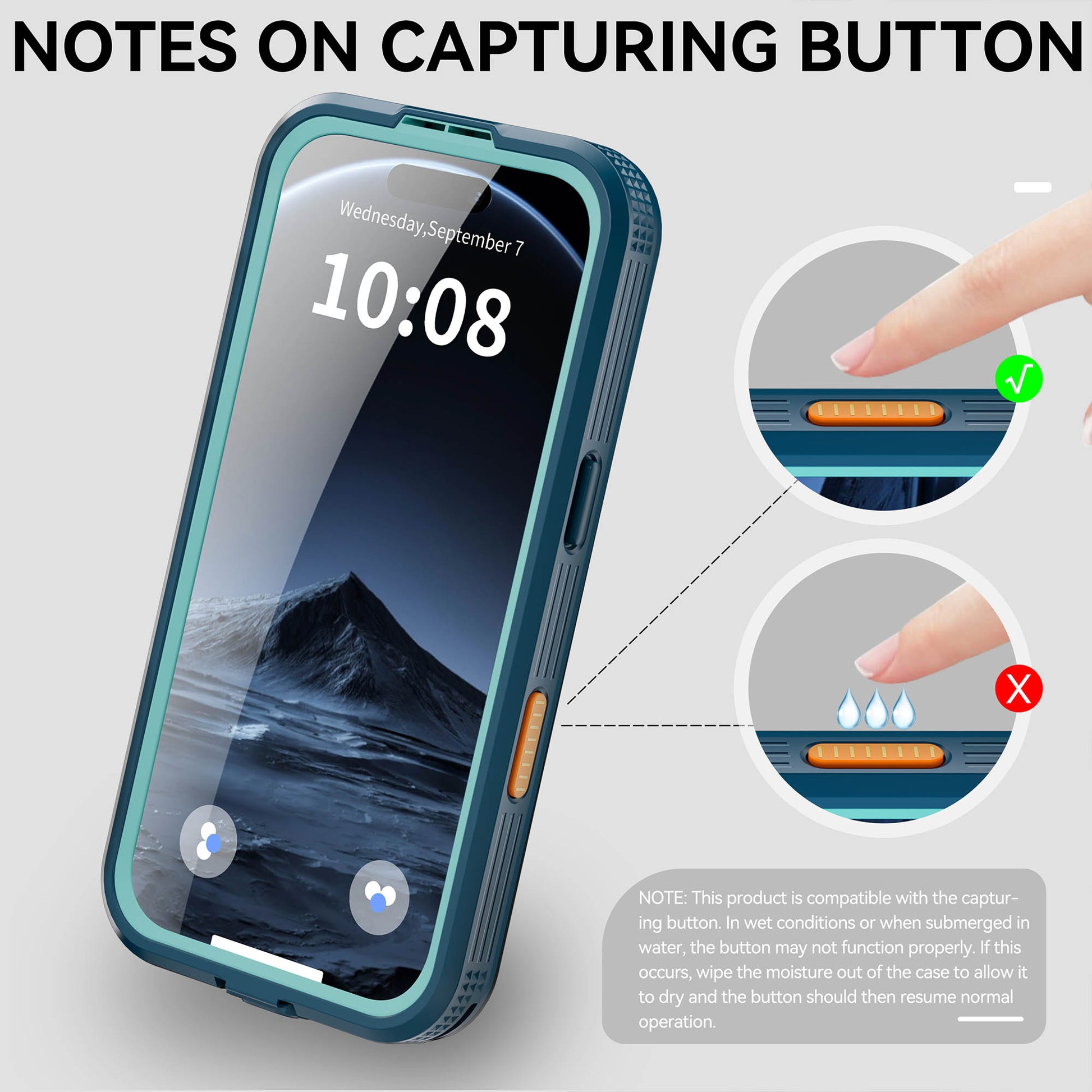 Ultramarine Technology Mars Heavy-Duty MagSafe Waterproof Phone Case IP68 & Drop Proof - iPhone 17 Pro Max