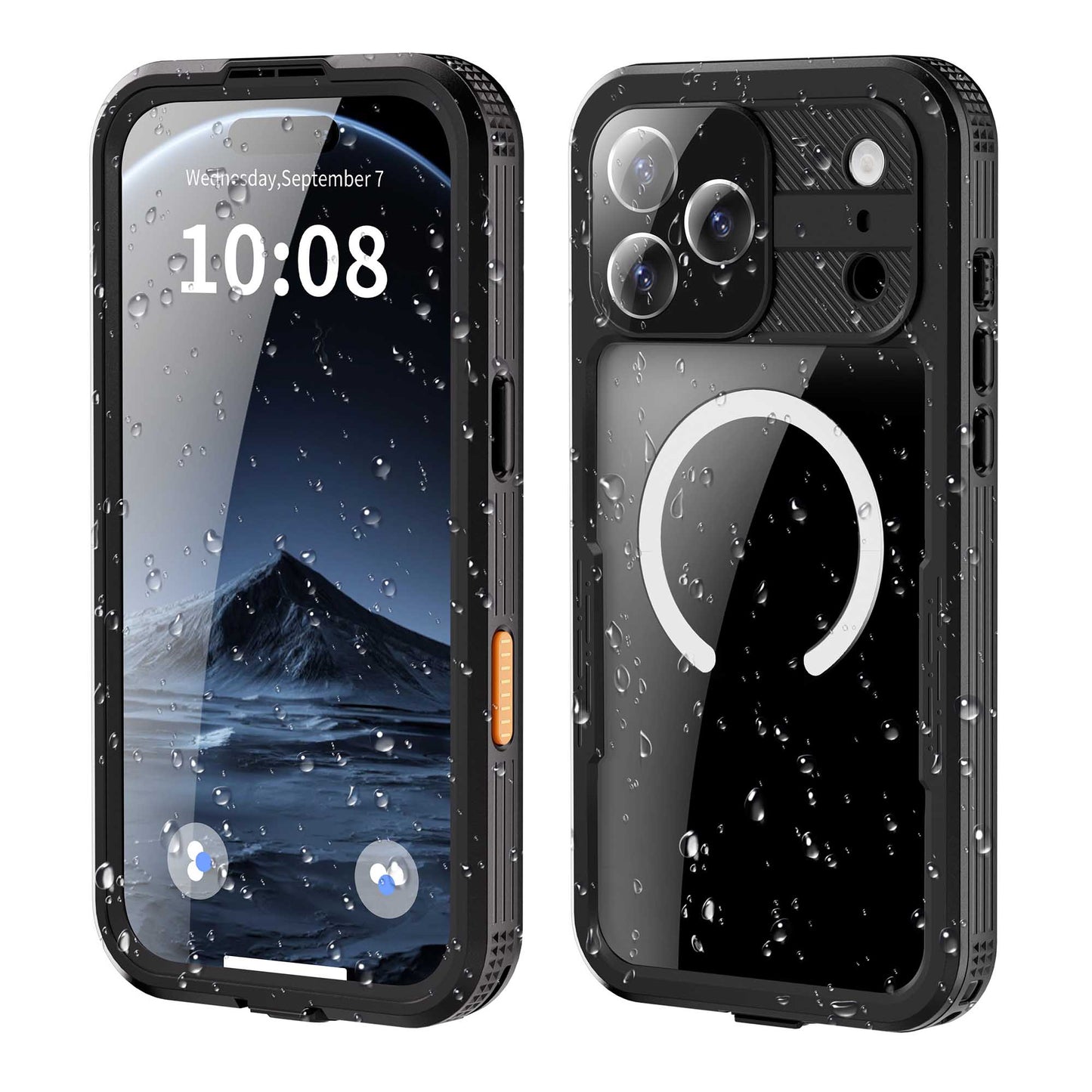 Ultramarine Technology Mars Heavy-Duty MagSafe Waterproof Phone Case IP68 & Drop Proof - iPhone 17 Pro Max