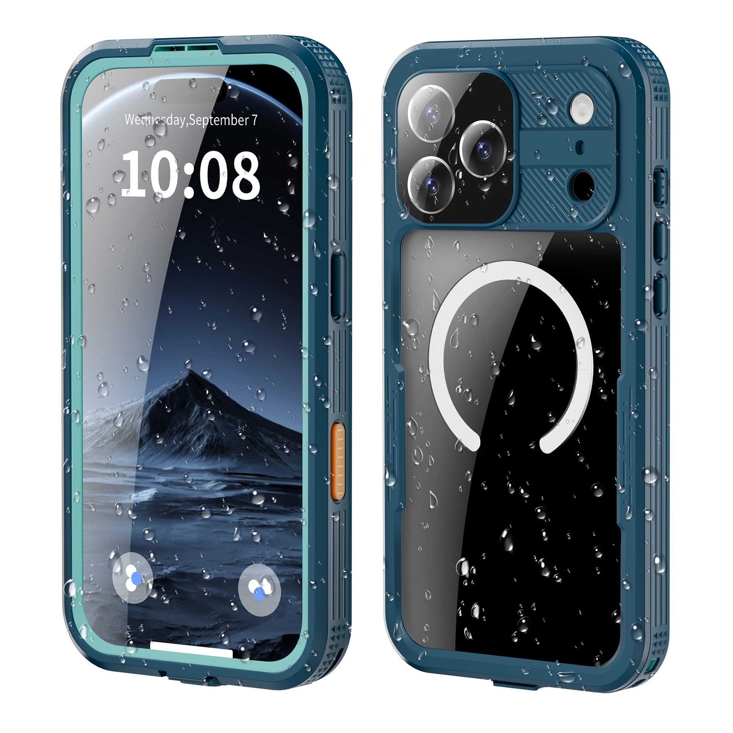 Ultramarine Technology Mars Heavy-Duty MagSafe Waterproof Phone Case IP68 & Drop Proof - iPhone 17 Pro Max