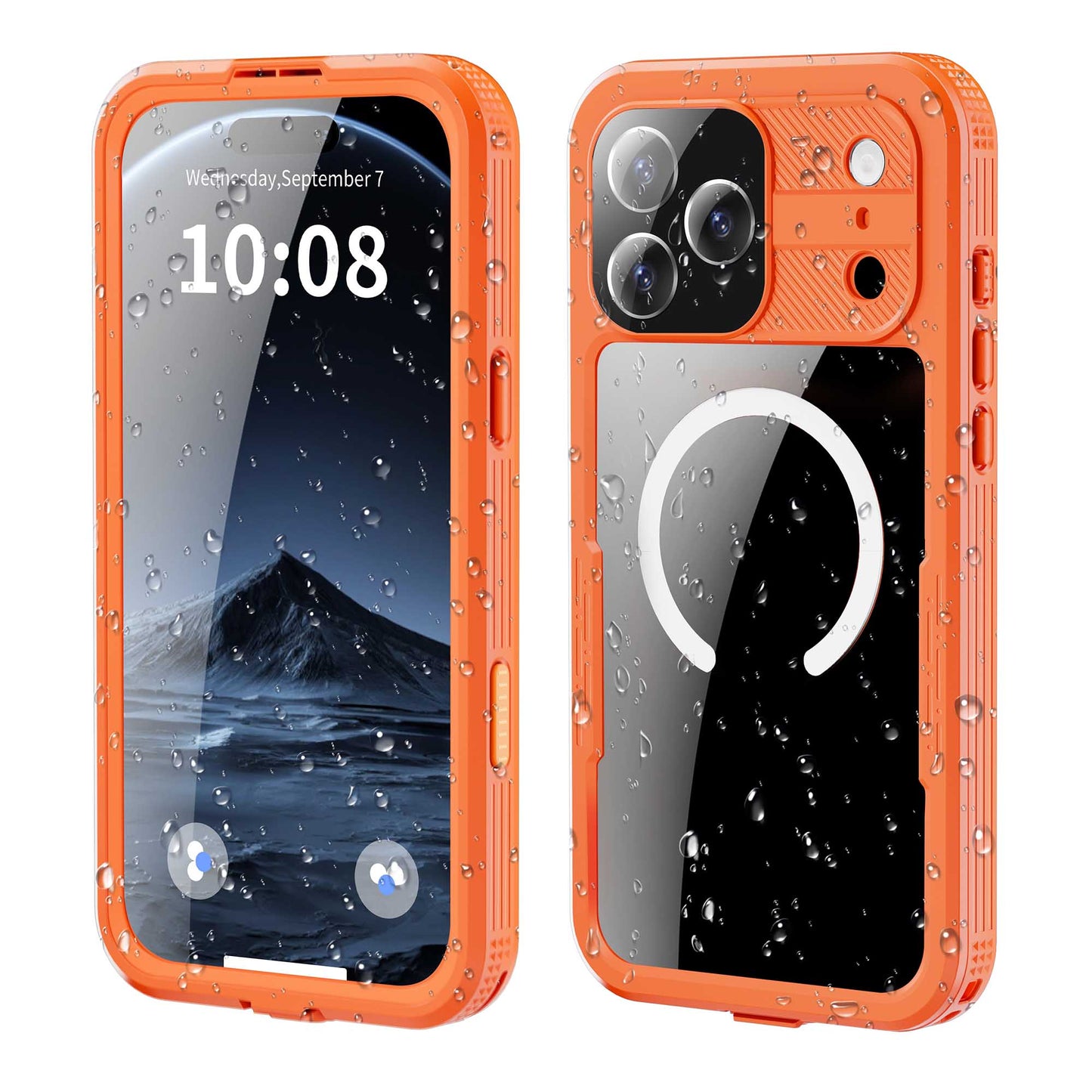 Ultramarine Technology Mars Heavy-Duty MagSafe Waterproof Phone Case IP68 & Drop Proof - iPhone 17 Pro Max