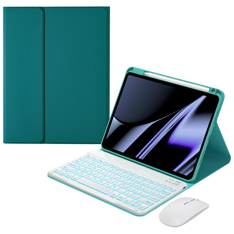 Foldable Stand Book Backlit Keyboard iPad Pro 11 2020 Case Leather