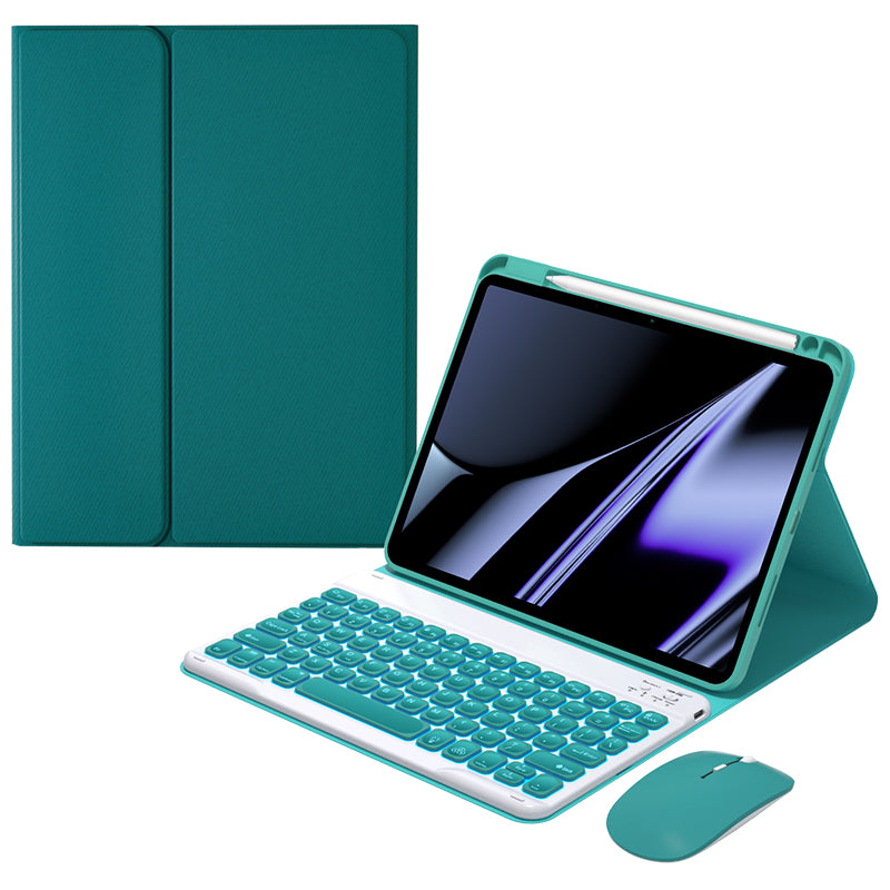 Foldable Stand Book Backlit Keyboard iPad Pro 11 2020 Case Leather