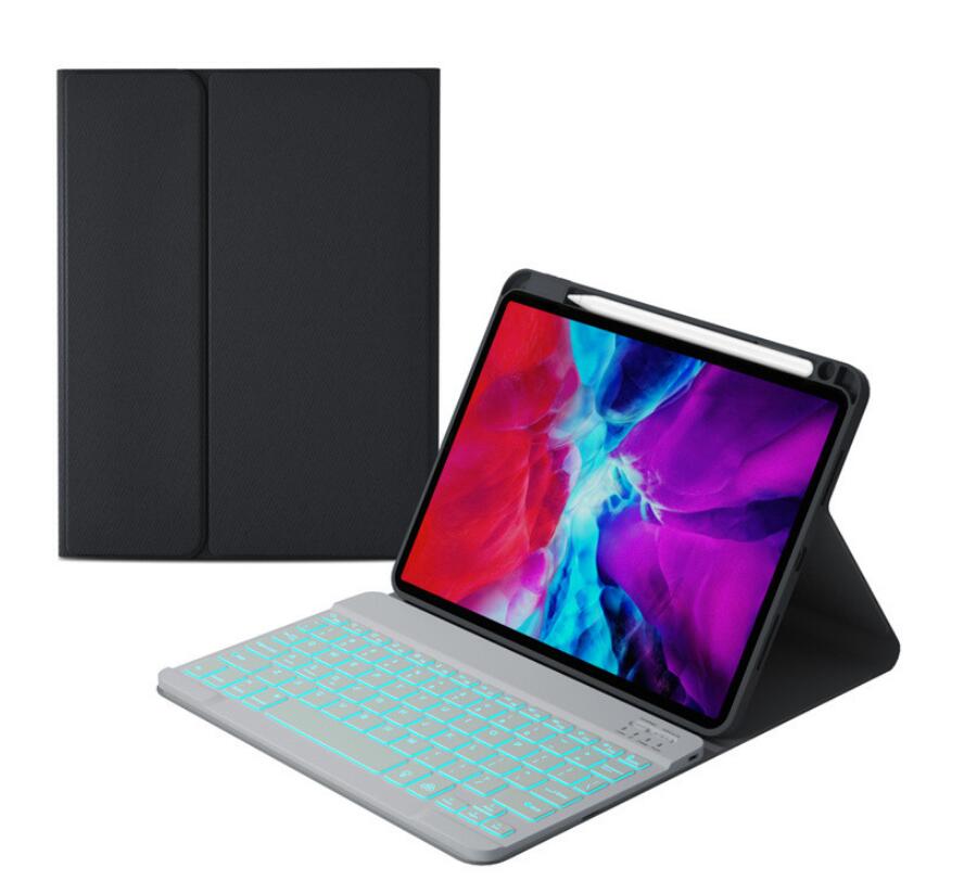 TPU Pencil Holder Backlit Keyboard Apple iPad Pro 11 (2022) Case