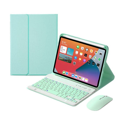 Matt Leather Keyboard Apple iPad Mini 6 Case Book Foldable Stand