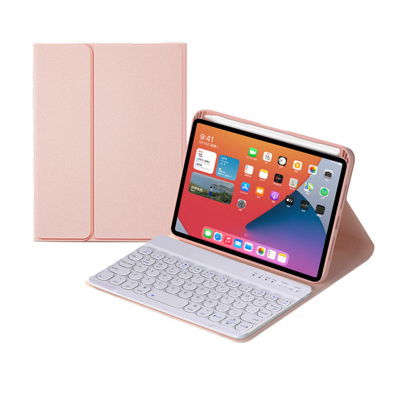 Book Foldable Stand Keyboard Apple iPad Mini 6 Case Leather Matt