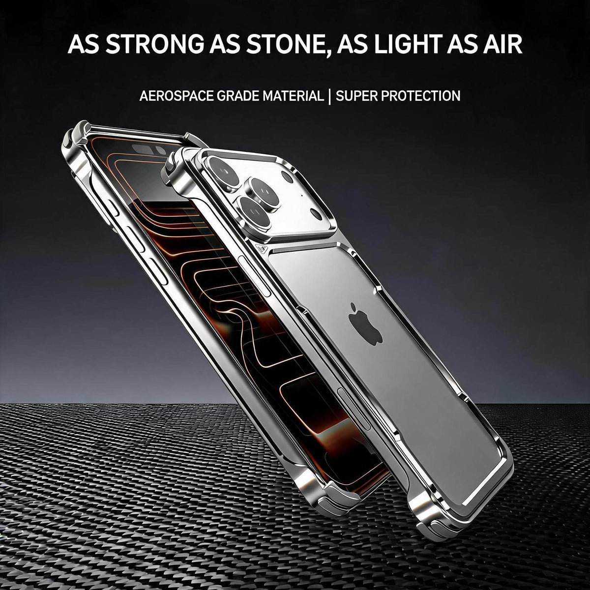 Ultramarine Technology with Mecha Titanium Military-Grade Armor Phone Case | Rugged Protection