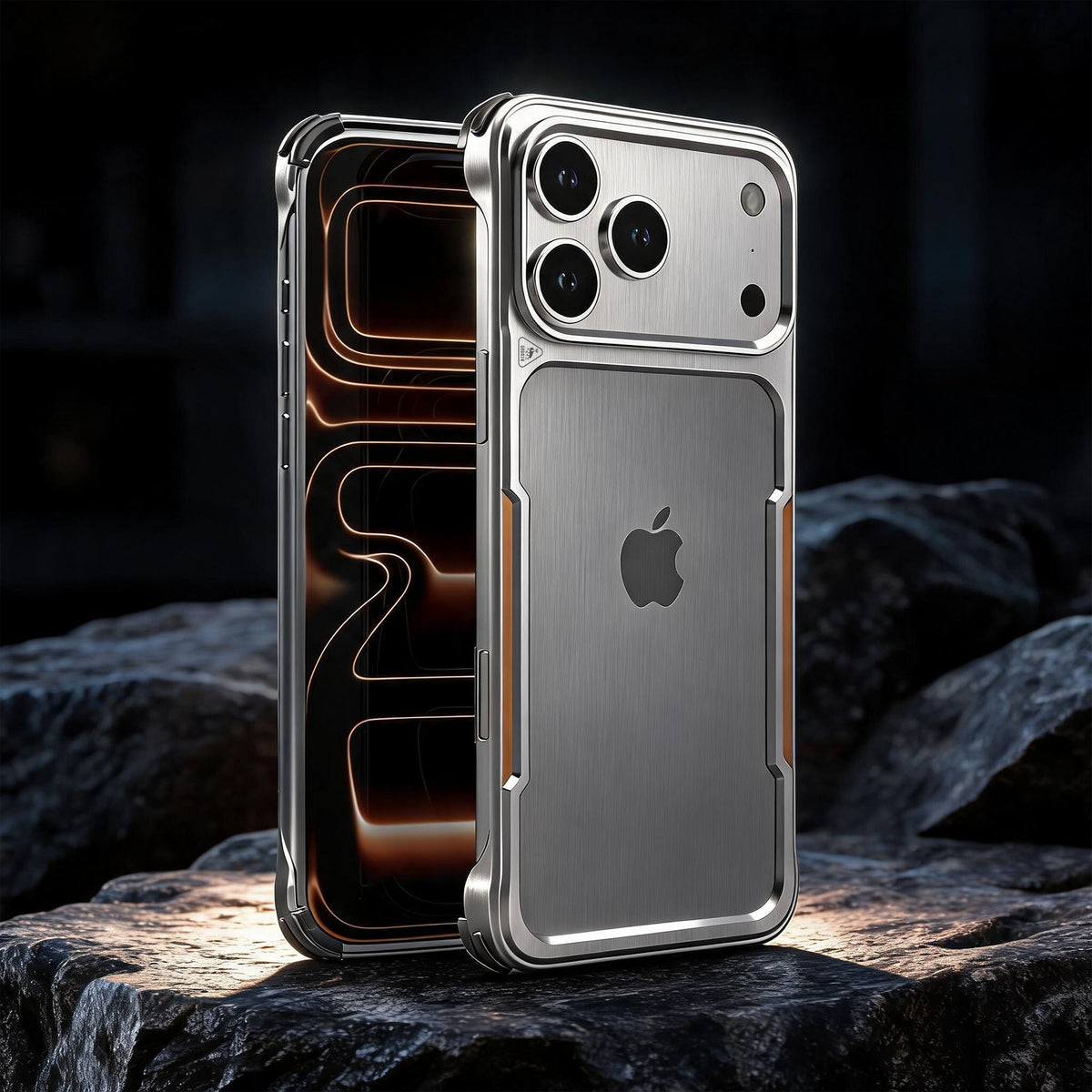 Ultramarine Technology with Mecha Titanium Military-Grade Armor Phone Case | Rugged Protection