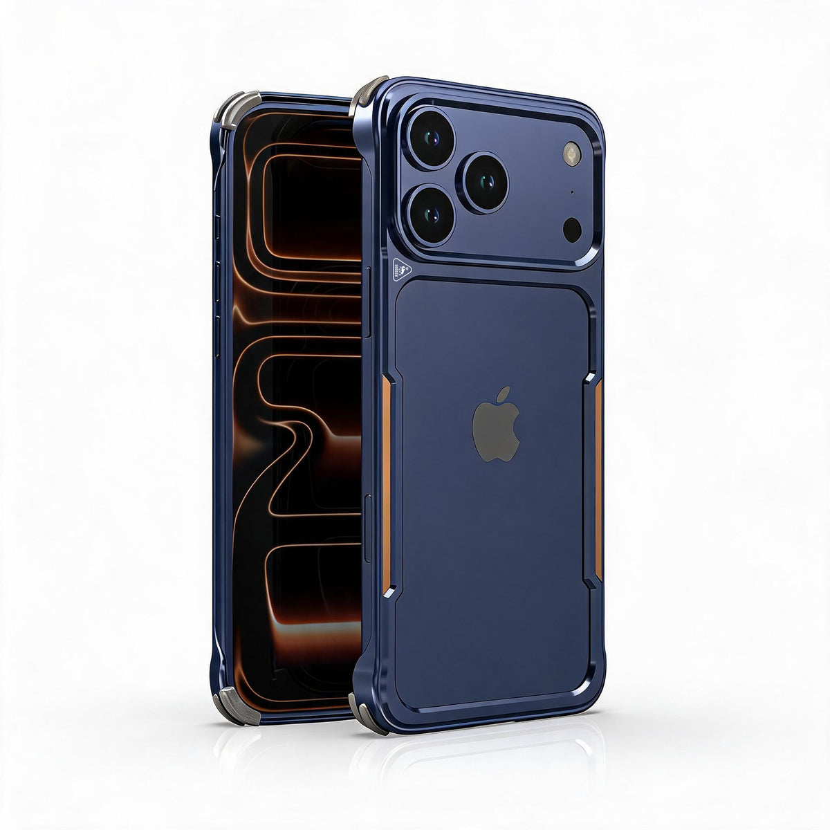 Ultramarine Technology with Mecha Titanium Military-Grade Armor Phone Case | Rugged Protection