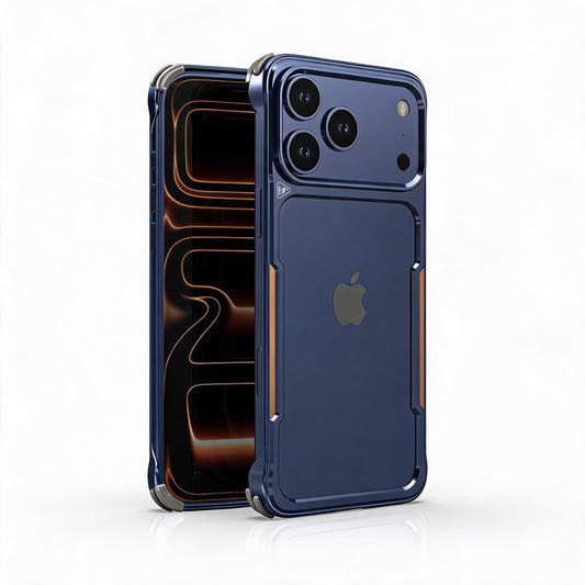 Ultramarine Technology with Mecha Titanium Military-Grade Armor Phone Case | Rugged Protection