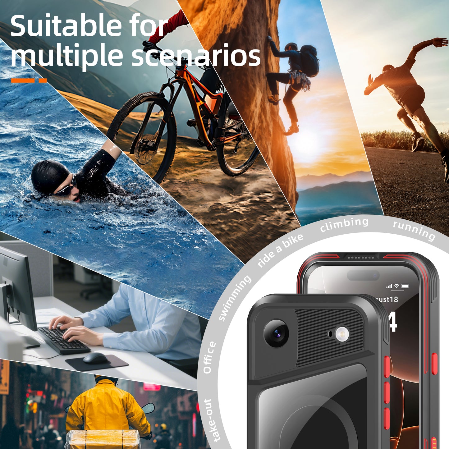 SHELLBOX Metal Magsafe Waterproof iPhone Air Phone Case