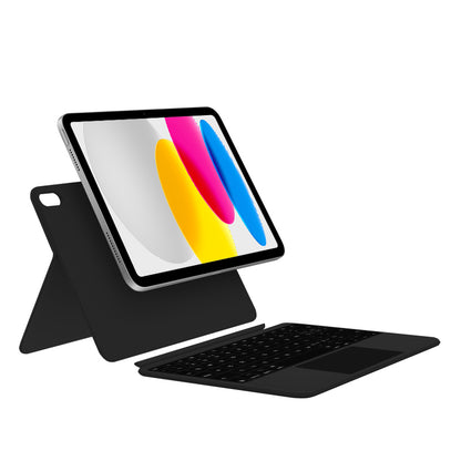 Double-sided Clamp Kickstand Touchpad Keyboard iPad 10 Case