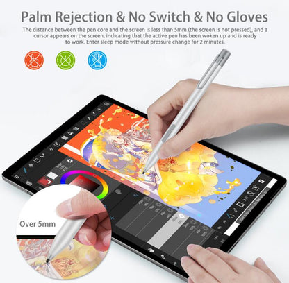 Active Capacitive Stylus Microsoft Surface Pressure Sensitive Touch Pen