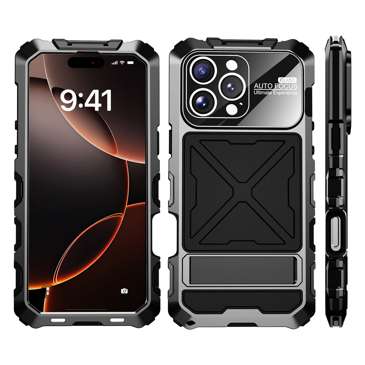 Ultramarine Technology Military-Grade Phone Case 360° Drop Protection & Ergonomic Stand