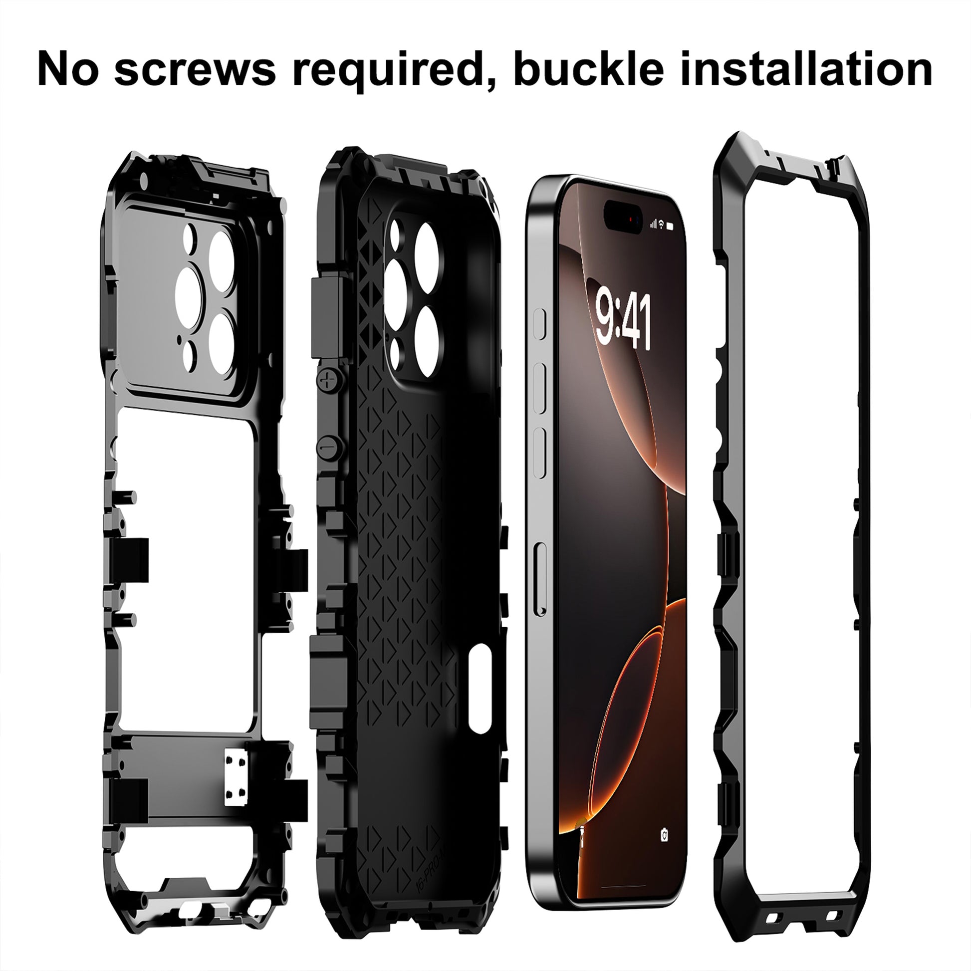 Ultramarine Technology Military-Grade Phone Case 360° Drop Protection & Ergonomic Stand