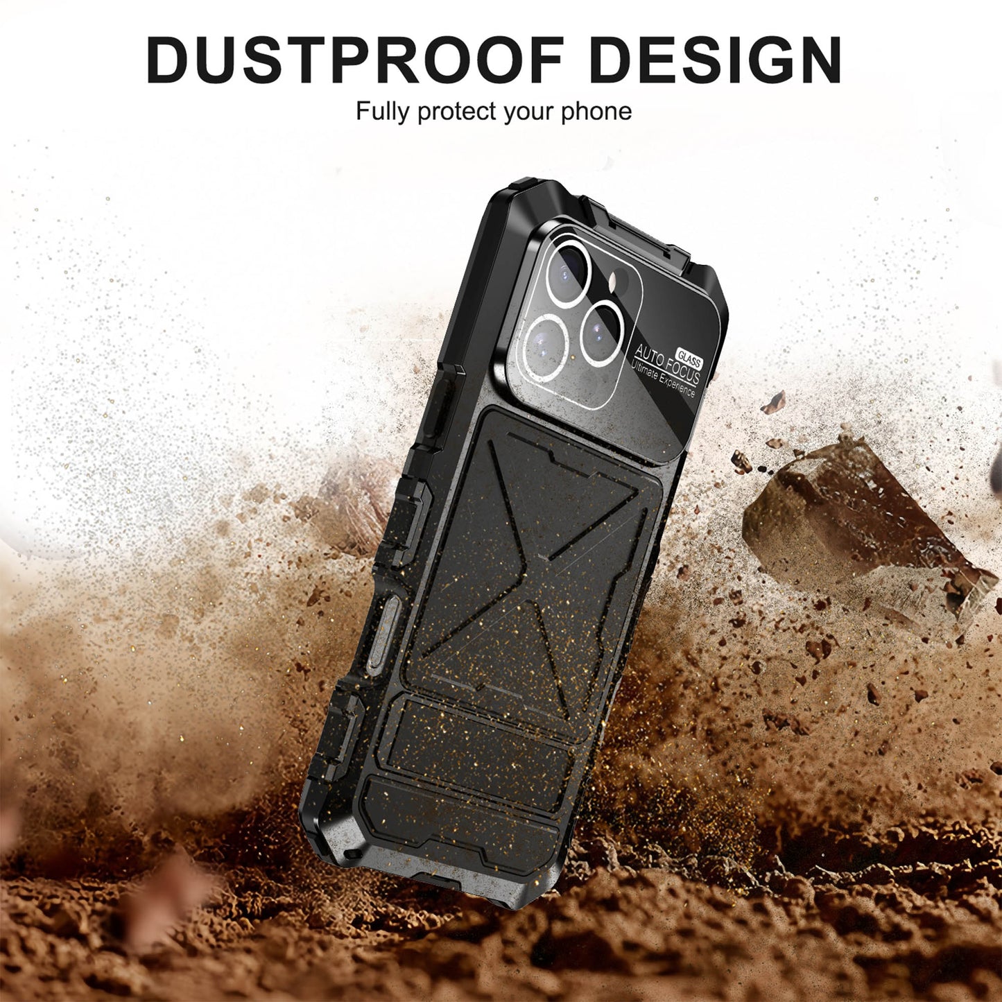 Ultramarine Technology Military-Grade Phone Case 360° Drop Protection & Ergonomic Stand