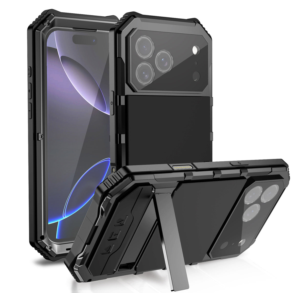 Ultramarine Technology with Military Grade Phone Case with 9H Camera Glass & Lanyard