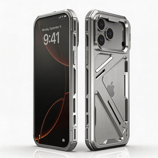 Ultramarine Technology with Military Metal Armor Phone Case | 12FT Drop Protection Bumper