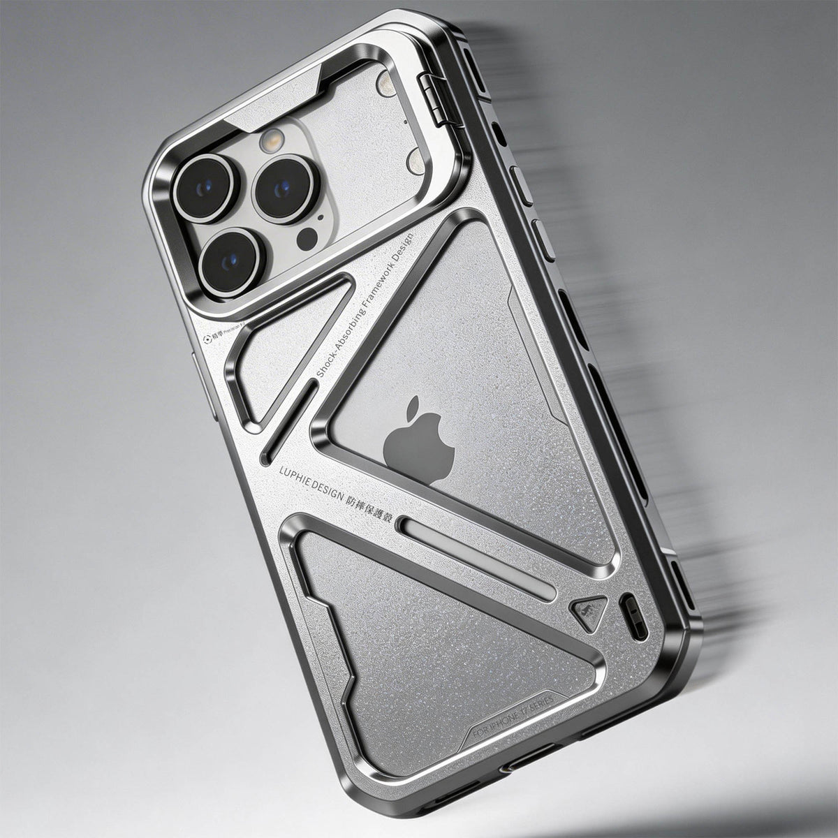 Ultramarine Technology with Military Metal Armor Phone Case | 12FT Drop Protection Bumper