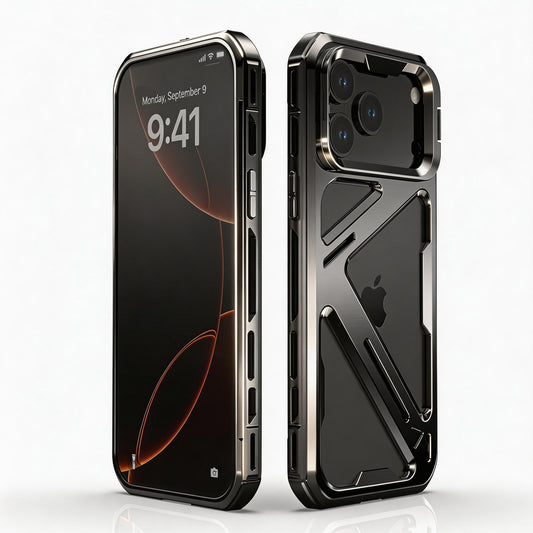 Ultramarine Technology with Military Metal Armor Phone Case | 12FT Drop Protection Bumper