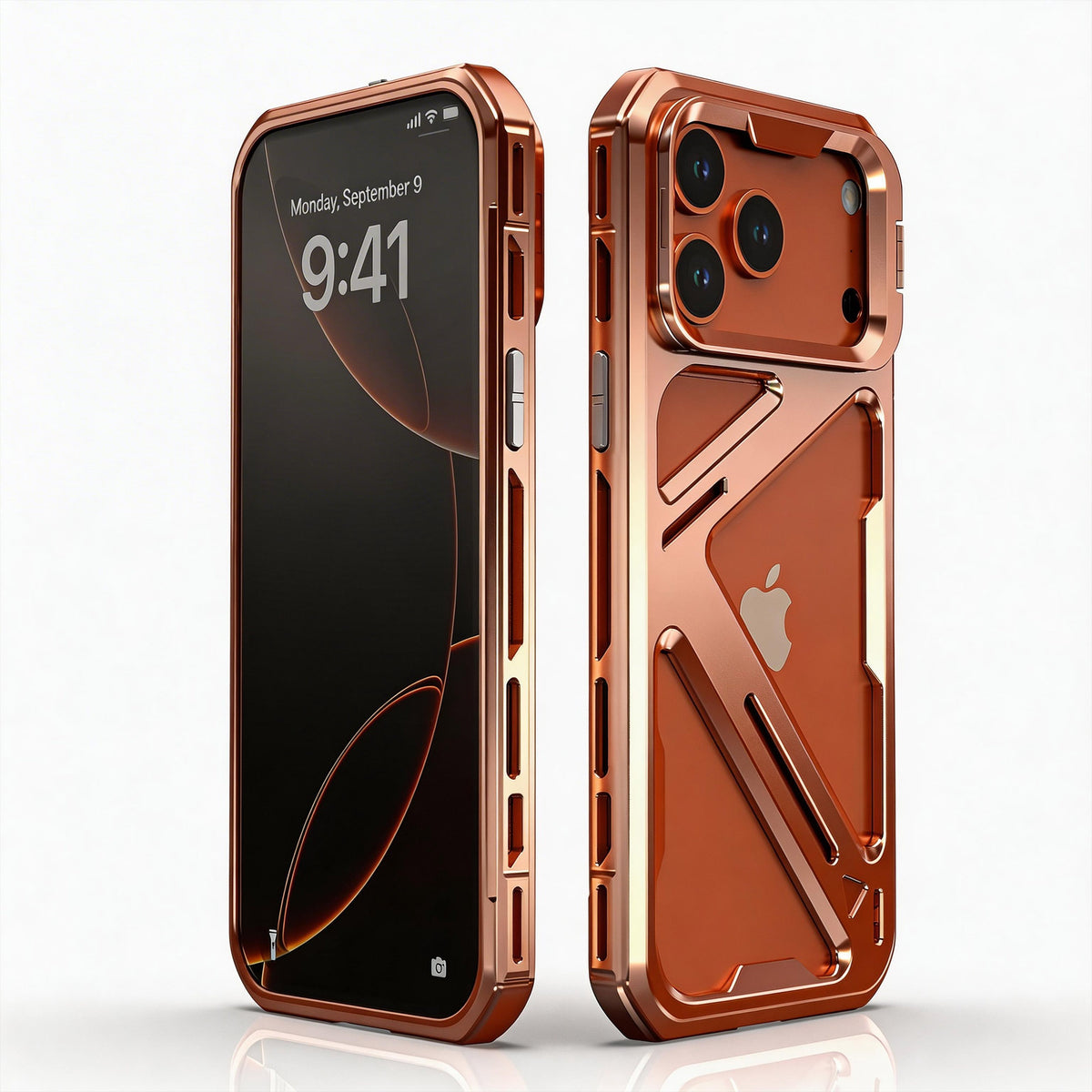 Ultramarine Technology with Military Metal Armor Phone Case | 12FT Drop Protection Bumper