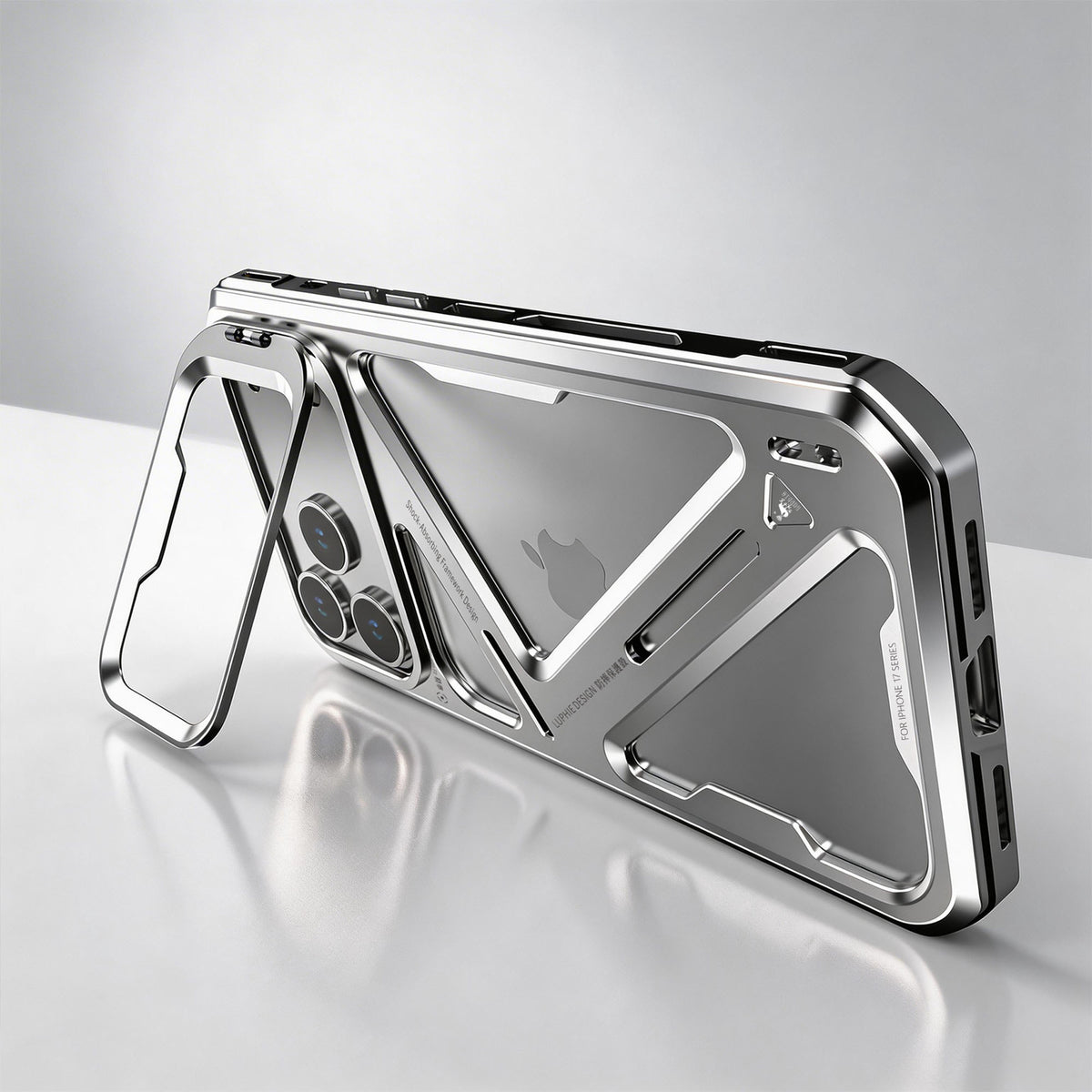 Ultramarine Technology with Military Metal Armor Phone Case | 12FT Drop Protection Bumper