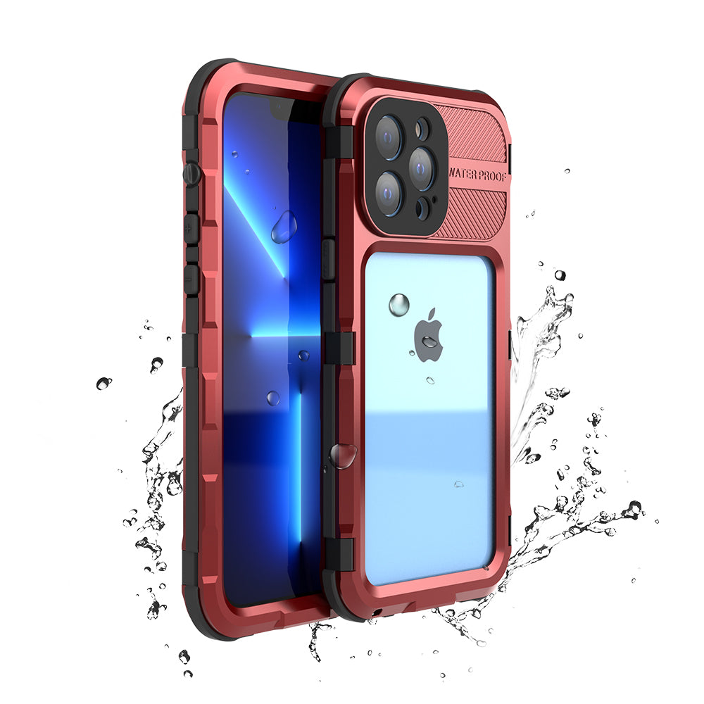 Lens Protection Aluminum Waterproof iPhone 13 Pro Max Case