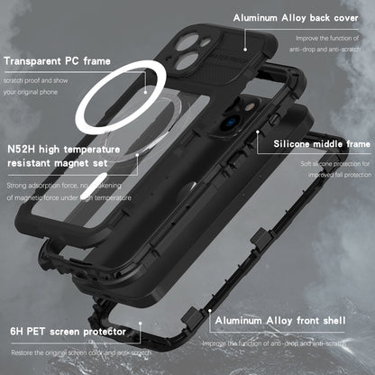 Lens Protection Aluminum Waterproof iPhone 14 Case