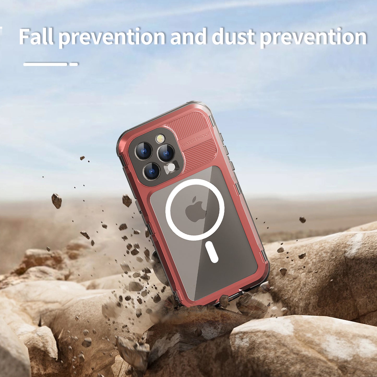 Lens Protection Aluminum Waterproof iPhone 15 Case