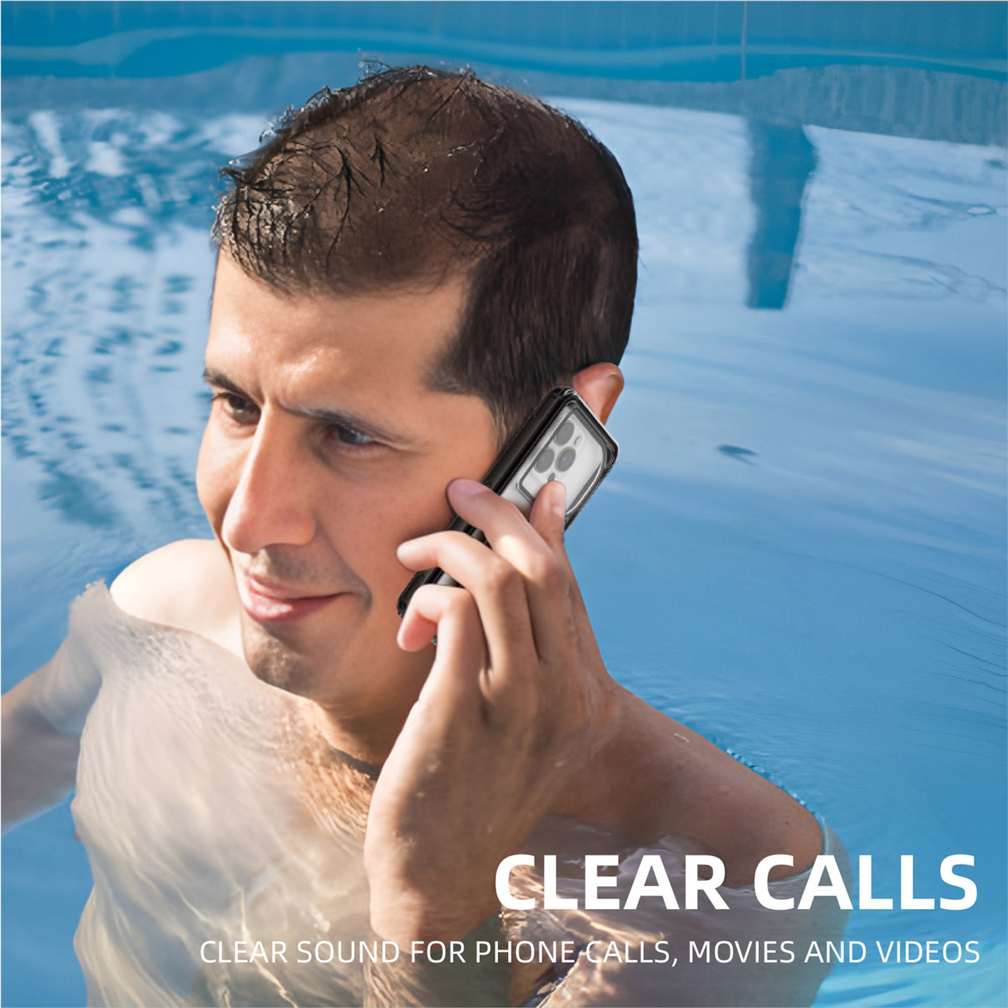 Ultramarine Technology Next-Gen IPX8 Waterproof Phone Case | Professional Underwater 100ft
