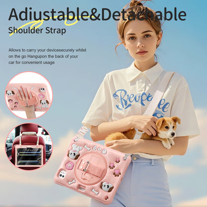 Bubble 3D Dog Stand Hand Strap iPad Pro 11 2021 Case Kids Safety