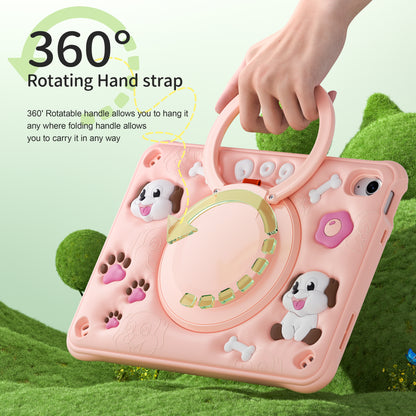 Bubble 3D Dog Hook Kickstand iPad 10 Case Kids Safety