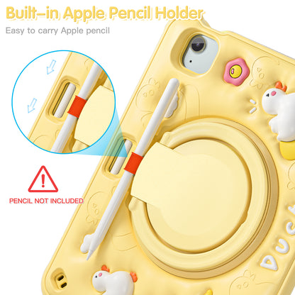 Bubble 3D Duck Hook Kickstand iPad Air 5 Case Kids Safety