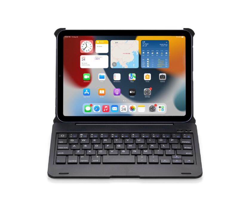 PC Book Clamshell Keyboard Apple iPad Mini 6 Case Stand