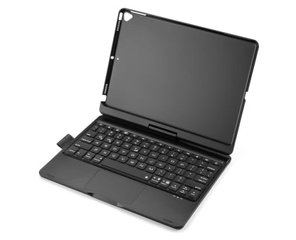 Rotating Hinge PC Backlit Touchpad Keyboard iPad 7 Case