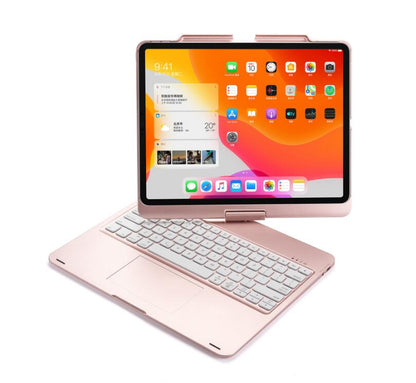 Rotating Hinge PC Backlit Touchpad Keyboard iPad Pro 12.9 2022 Case