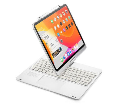 Rotating Hinge PC Backlit Touchpad Keyboard iPad Pro 12.9 2022 Case