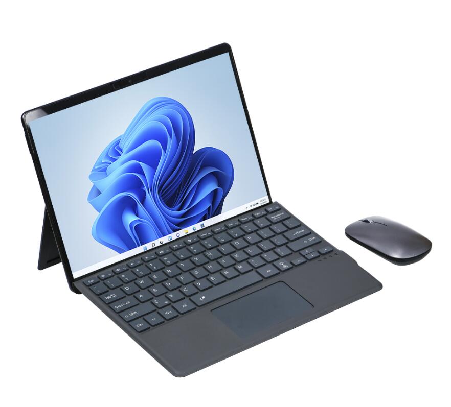 Backlit Touchpad Keyboard Microsoft Surface Pro 9 with Pencil Holder