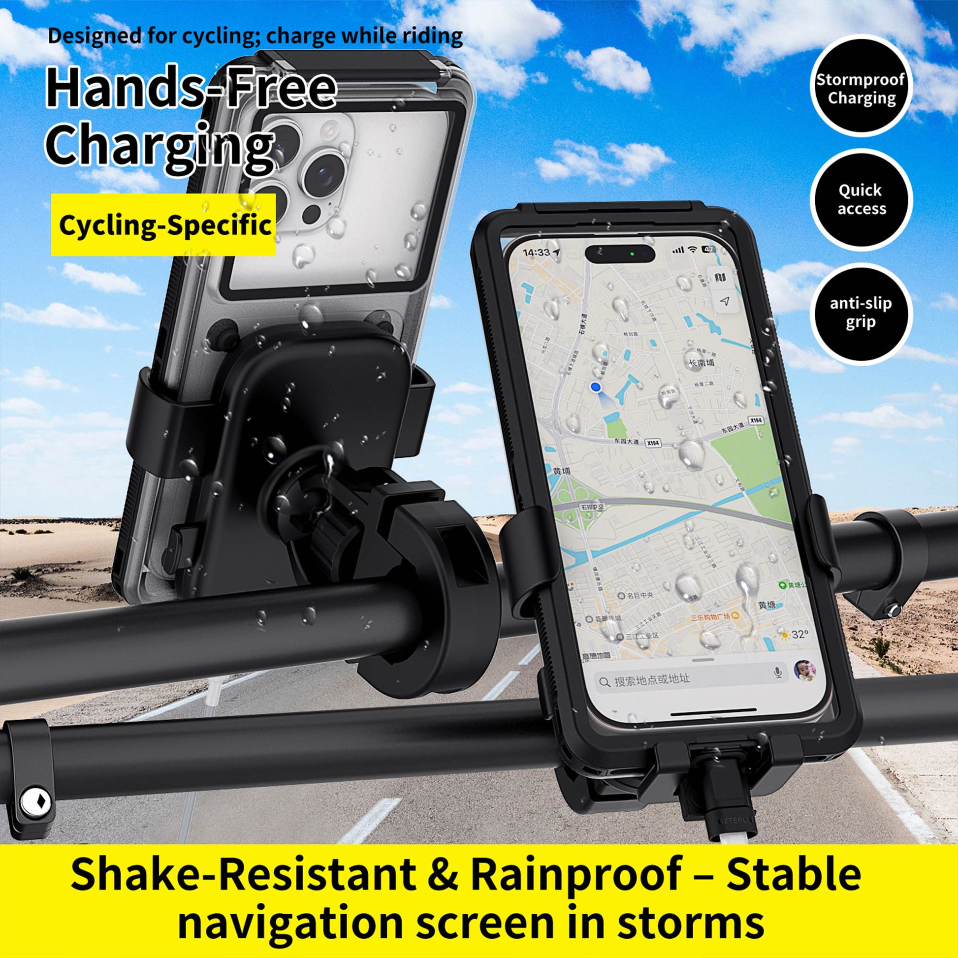 Ultramarine Technology Professional 15m Diving Waterproof Phone Case Touch Snorkeling Housing