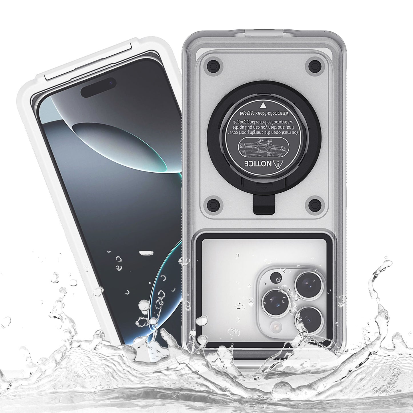 Ultramarine Technology Professional 15m Diving Waterproof Phone Case Touch Snorkeling Housing