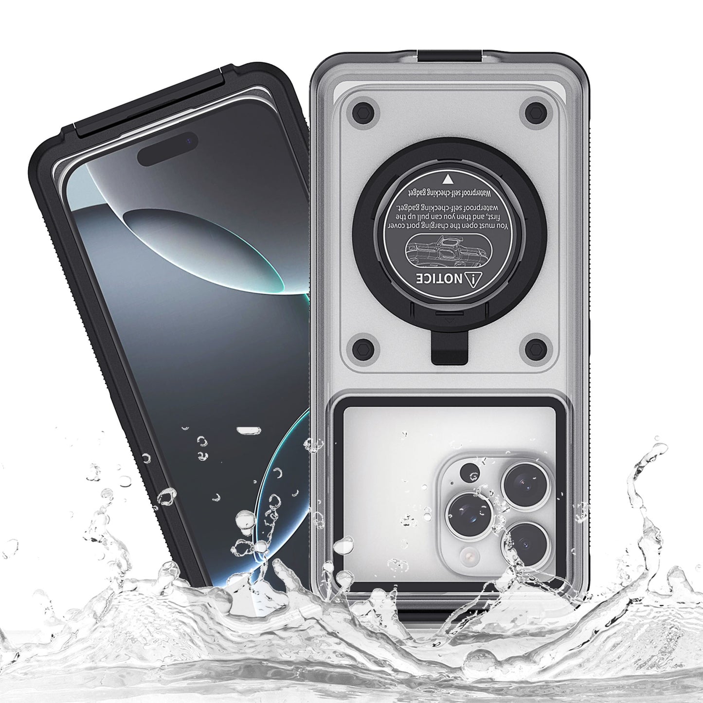 Ultramarine Technology Professional 15m Diving Waterproof Phone Case Touch Snorkeling Housing