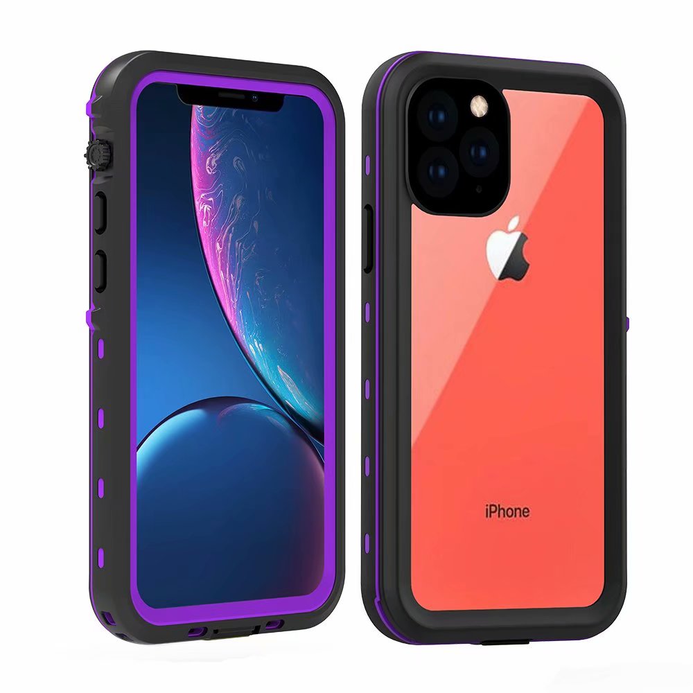 Clear Dot Waterproof Apple iPhone 11 Pro Case Swimming