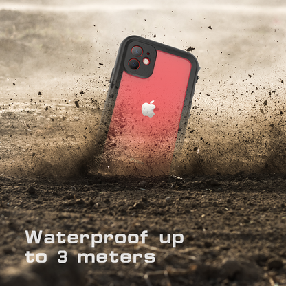 Clear Dot Waterproof Apple iPhone 11 Case Swimming