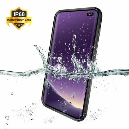 Clear Dot Waterproof Samsung Galaxy S10+ Case Swimming