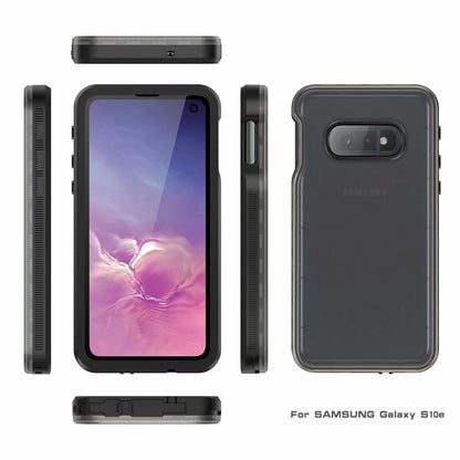 Burst Slim Swimming Waterproof Samsung Galaxy S10e Case Clear