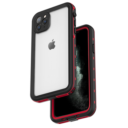 Clear Dot Waterproof Apple iPhone 11 Pro Max Case Swimming