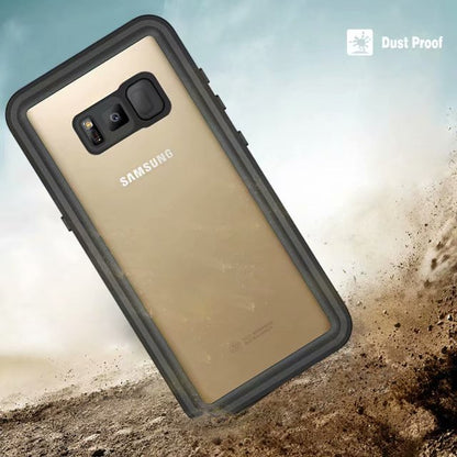 Clear Dot Waterproof Samsung Galaxy S8+ Case Swimming